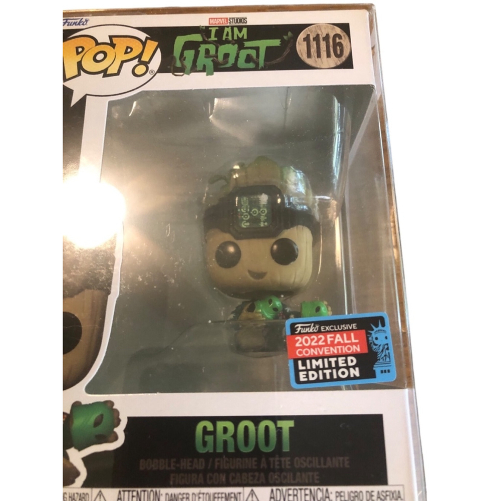 Funko Pop! Marvel Groot Figure 2022 Fall Convention Exclusive Limited Edition